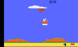 Snoopy and the Red Baron Screenshot 1